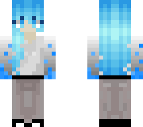blue fire girl