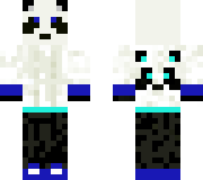blue panda guy