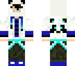 blue panda guy