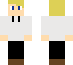 boy white hoodie