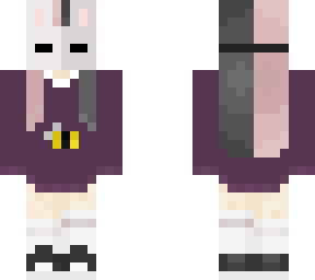 bunny mask girl