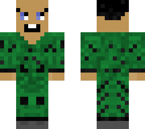 butiful man in green costume