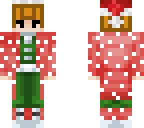 christmas strawberry