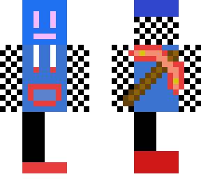 cool skkin-pickaxe backpack