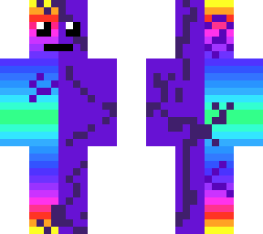 corrupted rainbow guy