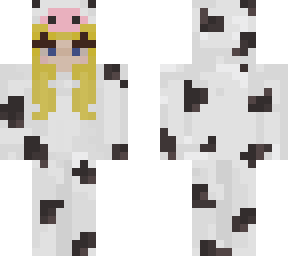 cow onesie (blonde)