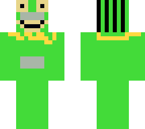 cursed green teletubby drip