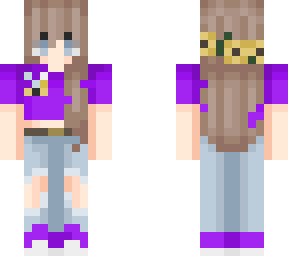 cute purple bee top