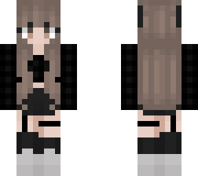 edgy outfit with horns girl