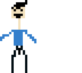edited skinny guy