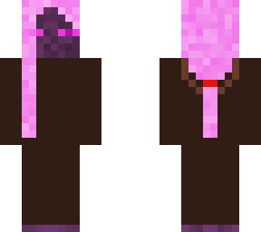endergirl with a robe