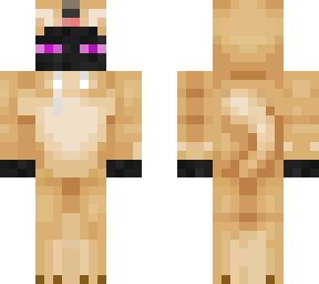 enderman in dog suit