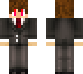 fancy boi in suit with a villager nose