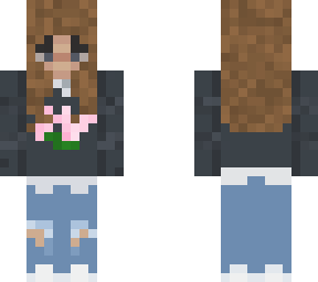 floral sweater :d