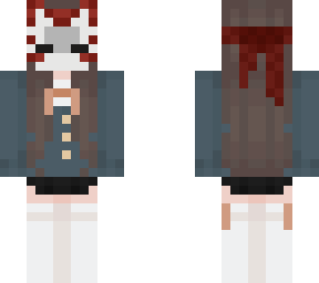 fox mask girl