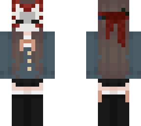 fox mask girl