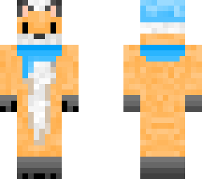 fox with beenie