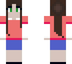 girl with pink shirt