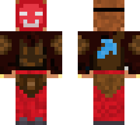 gladiator guy with red mask