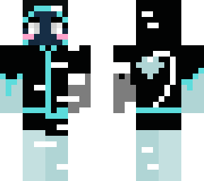 glitchy ice girl