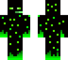 green fire enderman