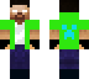 herobrine in jacket