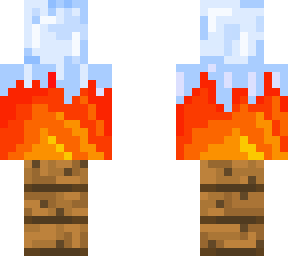ice melting into fire