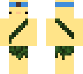 jungle duck with lightblue headband