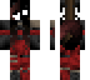 masked werewolf girl