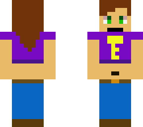my first skin i made