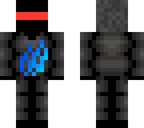 my skin in a blue preston hoodie