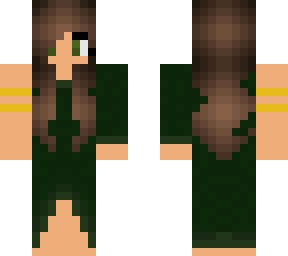 nakota green dress formal skin