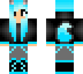 oceanblue wolf character