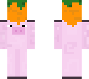piggy has a carrot!