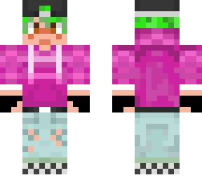 pink/green
