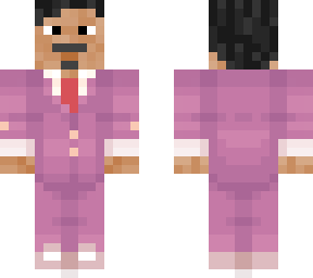 pink suit guy wearing ass