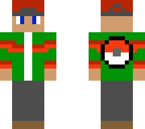 pixelemon skin (green jacket)