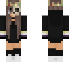 pride skull girl