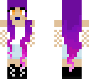 purple hair