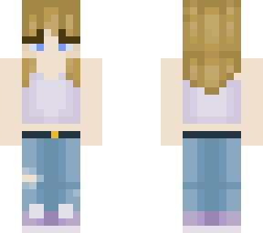 purple tanktop