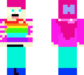 rainbow girl