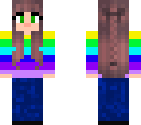 rainbow girl