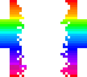 rainbow skin