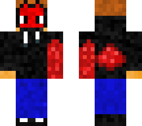 redstone boy with mask