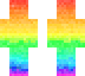 static rainbow