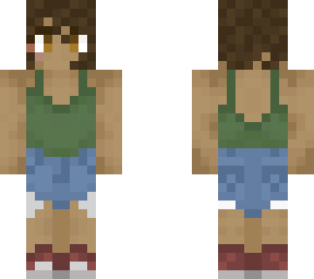 summer casual girl
