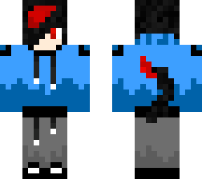 void_linked casual (blue hoodie)