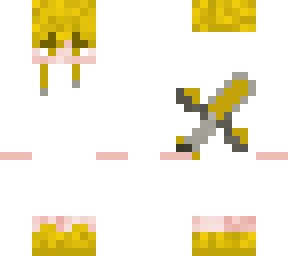 white and gold