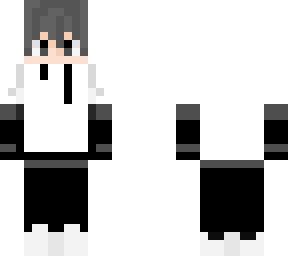 white/black boy