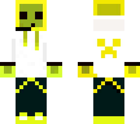 yellow sime with yellow hoodie